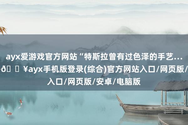 ayx爱游戏官方网站“特斯拉曾有过色泽的手艺……在我看来-🔥ayx手机版登录(综合)官方网站入口/网页版/安卓/电脑版